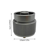 New 1PCS Propane Gas Tank Converter Adapter Outdoor Camping Stove Adapter With Self-closing Function Camping Equipment