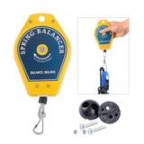 2023 Hardware Hooks Retractable Spring Balancer Tool Fixtures Holder Hanging 3-5kg For Home Improvement Yellow