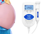 Fetal Doppler AngelSounds Home Use For Baby Heart Rate Monitor Pocket Ultrasound Prenatal