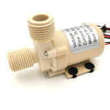 Food Grade DC 12V Water Pump Circulating High Temperature Resistant Brushless Pump Can Use in  Hot Water
