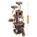 Domestic Delivery Cat Toy Scratching Wood Climbing Tree Mouse Toy Cat Jumping Toy  Climbing Frame Cat Furniture Scratching Post