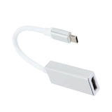 USB Adapter Type‑C to DP Converter 10Gbps 4K 30HZ 1080P 60HZ AV Cable Adapter Hub for Macbook Air 12 Type‑C Adapter