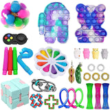 30PC Cheap Fidget Toys Anti Stress Set Strings Relief Pack Gift for Adults Children Figet Sensory Squishy Relief Antistress 2021
