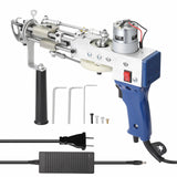 Electric Carpet Tufting Weaving Machine Flocking Device Industrial Embroidery Tool Cut-Pile Loop-Pile Knitting Equipment