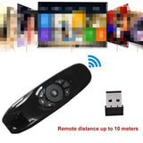 C120 Multi-Language Version Wireless Air Mouse Mini Keyboard Mouse Somatosensory Gyroscope Double-Sided Remote Control
