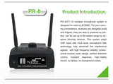 ACEMIC PR-8/CT-10T professional stage wireless instrument microphone for wireless cello