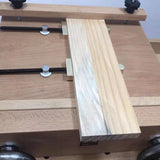 Woodworking Desktop Clip Fast Fixed Clip Clamp Brass Fixture Vise for 19/20MM Dog Hole Joinery Woodworking Benches Tools