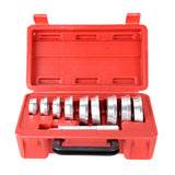 10Pcs Bearing Race &amp; Seal Bushing Driver Set Universal Bush Drive Seal Kit for Automotive Wheel Bearings with Storage Box