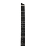 25 Fret Headless Electric Guitar Maple Neck Rosewood Fretboard Matte Unfinished Guitar Neck for 6 String Travel Guitar