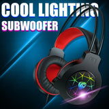 K1 Gaming Headset With Microphone 4D Surround Headset Gamer USB/3.5mm Wired Headphones For PC PS4 Xbox One Earphones