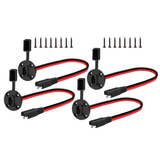 4 Sets Safe Multipurpose SAE Power Connector Solar Panel Mount Connector SAE Connect Cable