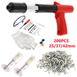Labor-saving Tool Nail Guns Rivet Tool Wire Slotting Device Tool Low Noise Installation Home DIY Metalworking Rivet Gun Tool