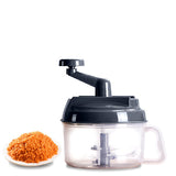 Manual Meat Grinders Vegetable Cutter Food Processor Chopper Container for Kitchen Tool
