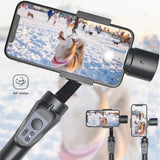 H4 3 Axis gimbal Handheld stabilizer Cellphone Video Record Smartphone Gimbal Selfie Stick Tripod For Action Camera phone