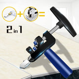 2 In 1 Ceramic Tile Glass Cutting Portable Manual Glass Tile Opener Replacement Cutter Heads Ceramic Tile Glass Cutter