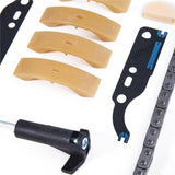 058109088K Timing Chain Tensioner Pad+halter+Gasket Kit For V-W J-etta Golf Au-di A4 A3 058109000 058109229B 058198217