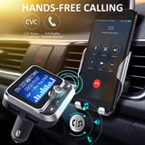 Car FM Transmitter With Remote Control 1.8" LCD Bluetooth MP3 Player Dual USB Car Charger Handsfree FM Modulator 2