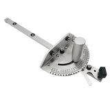 Table Saw Precision Miter Gauge Assembly with A Standard Slot (3/4” X 3/8”) Aluminum Bar with Removable Retaining Disc