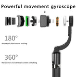 L08 Single Axis Handheld Gimbal Stabilizer With Wireless Shutter Tripod For Smartphone Action Camera Video Record Selfie Stick