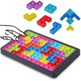 New 27PCS Pop Tetris Jigsaw Puzzle Toys Reliver Stress Toys Anti-stress Toys Pop Its Bubble Sensory Fidget Toy To Relieve Autism