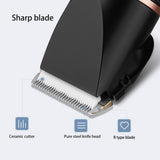 Electric Hairdresser Three Speed Adjustable liquid crystal display electric shears home hairdressing oil head razor