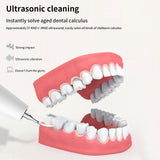 Dental Irrigator Dental Calculus Remover Electric Sonic Dental Scaler Tartar Removal Whitening Teeth Cleaner Oral Cleaning Tools