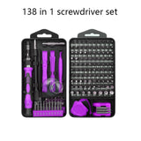 138/115/110/25 In 1 Multifunctional Screwdrivers Precision Screwdriver Set Phone Repair Kit Magnetic Screw Driver Hand Tool Set