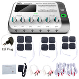 Eletric Muscle Stimulator 6 Output Channel Digital Electrical Acupuncture Needle Health Relax Electroacupuncture Patch Massager