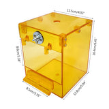 Bird Bathtub Parrot Bath Shower Box Bowl Cage Wash Space Grooming Accessories