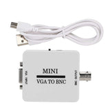 Mini HD VGA to BNC 1920 X 1080 USB Video Converter for HDTV Monitors TVs Computers Home Audio and Video Equipment