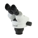 3.5X-90X Continuous Zoom Binocular Stereo Microscope Head WF10X/20MM Eyepiece Rubber Eye-guards For Phone PCB Soldering Repair