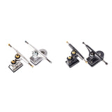 WOODDETAIL Surf Skateboard Trucks 6.25Inch Double Kingpin Skateboard Rear Trucks Gravity Casting SHR Bushings