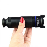 4 in 1 Phone Camera Telephoto Lens 36X Zoom Clip-on Telecope Macro Fisheye Wide Angel Lens Kit For iPhone Samsung Xiaomi Huawei