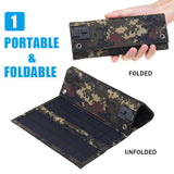 Outdoor Solar Panel Folding Monocrystalline Silicon Solar Cells Emergency Charger Special Charging Board for Travel Camping