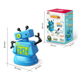 DEERC Baby toy Robots for boys or girls trajectory tracking robots for kids Robot Toy Magic Line with Intelligent Pen and Pape