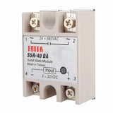 Digital 220V PID REX-C100 Temperature Controller + max.40A SSR + K Thermocouple, PID Controller Set + Heat Sink