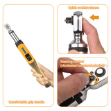 KKmoon 1/4 Inch Digital Torque Wrench Electronic Torque Wrench with Buzzer &amp; LCD Alarm (0.1-10 N.m)