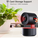 WiFi Tuya Smart Home Shaking Head Machine Motion Detection Night Vision Function 1080P Wireless Security Camera with Smart Life