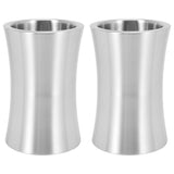 2 Pack Wine Bottle Cooler Bucket,Double Wall Insulated Stainless Steel Ice Bucket Champagne Bucket Bar Accessories