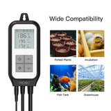 Smart Thermostat Digital Temperature Controller Socket Outlet Switch Sensor Heating Cooling Mode Works With Smart Life App