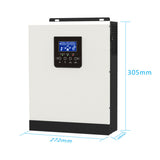 3000VA 2400W Pure Sine Wave Solar Inverter 50Hz/60Hz Power Bank Converter Home Solar System MPPT 40A Solar Inverter Transformer