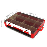Double Sided Fishing Storage Case Bait Box Lures Organizer Fishing Tackle Container Fishing Bait Box