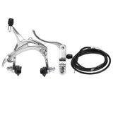Front / Rear Fixie Bike Brake Kit Road Bike Cruiser Brake Set Bike Caliper Brake Kit Side Pull Brake Set bycicle parts