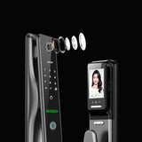 Eye Cat Camera Wifi Smart Fingerprint Lock Password RFID Electronic Digital Door Lock Usmart Go APP Unlock With Lock Cylinder
