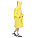 Fashion EVA Women Raincoat Thickened Waterproof Rain Coat Women Clear Transparent Camping Waterproof Rainwear Suit