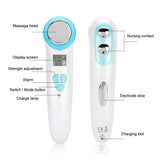 4 in 1 Intelligent Ultrasonic Face Lifting Massager Ion Import Facial Cleansing Instrument Skin Care Tool