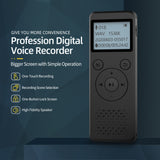 110 hours long time 1536kbps digital voice recorder-password- timing automatic recording-voice activation-with MP3 play