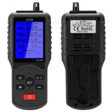 Co2 Meter Co2 Sensor Detector Air Quality Monitor Air Analyzer with Temperature Humidity Display 400-5000PPM Measuring Range