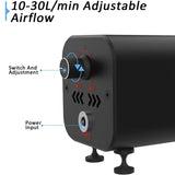 Air Assist Pump,With A5 Pro TTS-55 Master 2 Pro S2 LE400 Pro Reizer 20W Engraver, 30L/Min Airflow Low Noise US Plug