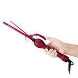 Professional 9mm Curling Iron Hair Waver Pear Flower Ceramic Curlers Wand Roller Beauty Salon